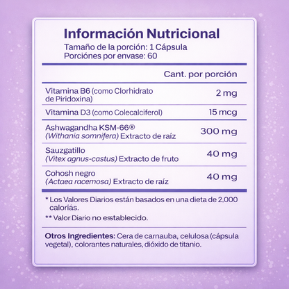 Cápsulas Probióticas adelgazantes menopausia (60 Cápsulas)